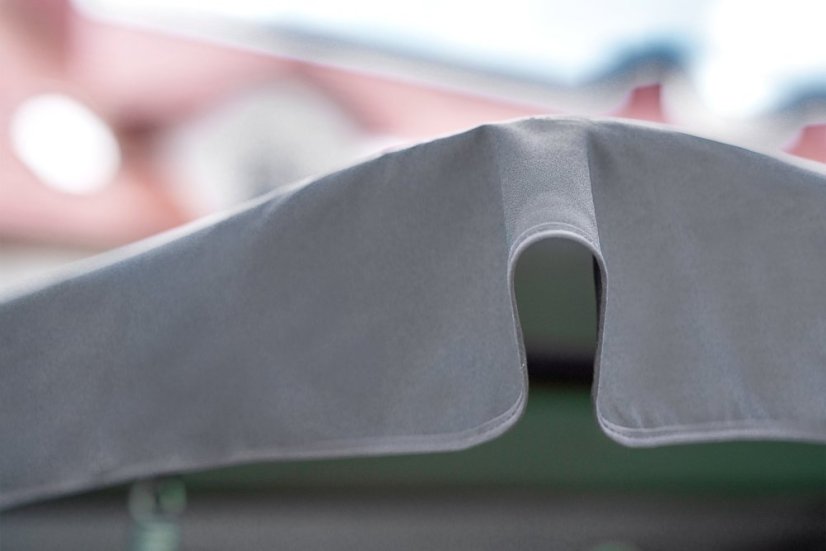 Verstellbare Gartenschaukel in Grau