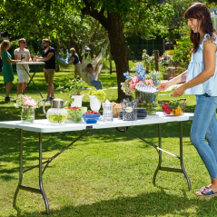 Masă pliabilă de catering pentru grădină