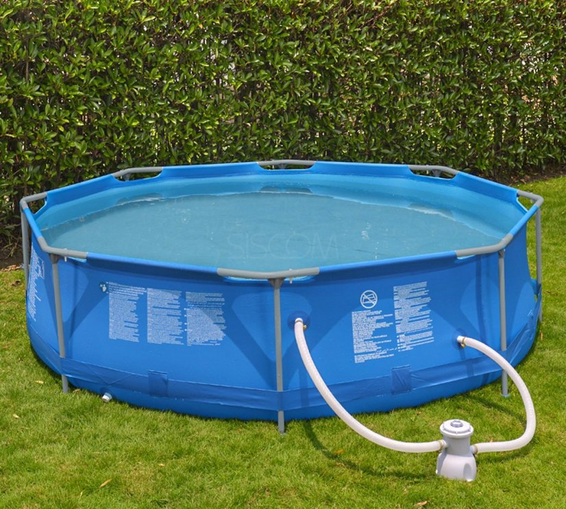 Gartenpool mit Filterung 366 x 76cm