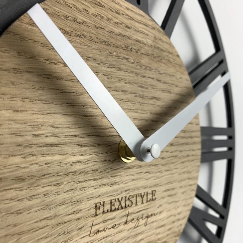 Luxus Wanduhr LOFT PICCOLO 30cm