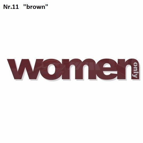 Dekorácia na stenu Only Woman