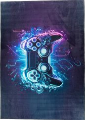 Protišmykový koberec pre chlapcov s herný dizajnom