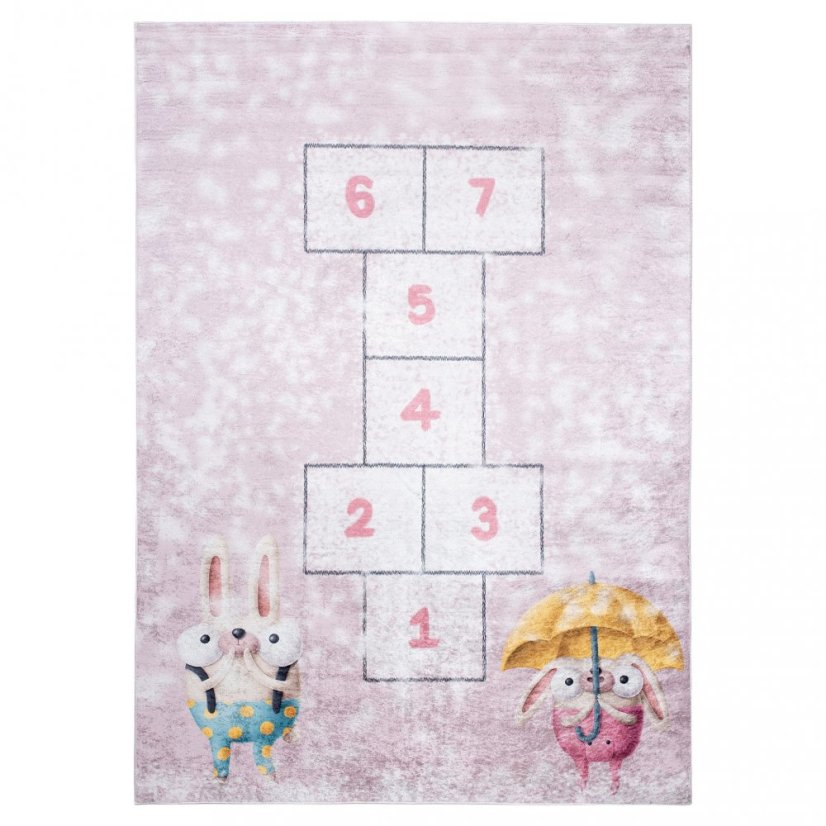 covor pentru copii cu un motiv de animale și jocuri pepinieră motiv de animale și jocuri