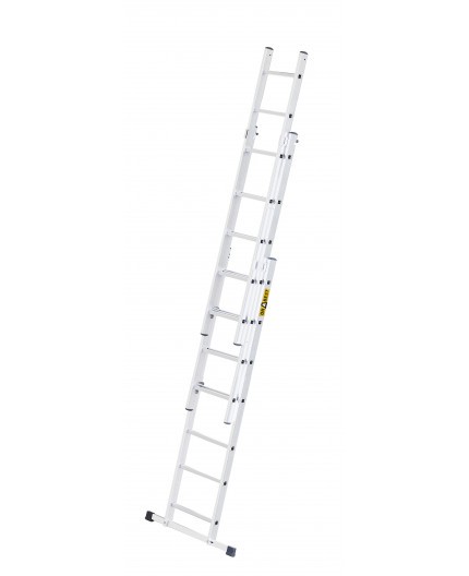 Multifunktionale Aluminium-Leiter, 3 x 7 Sprossen und 150 kg Belastbarkeit
