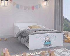 Kvalitní dětská postel s pohádkovým motivem lvíka 160 x 80 cm