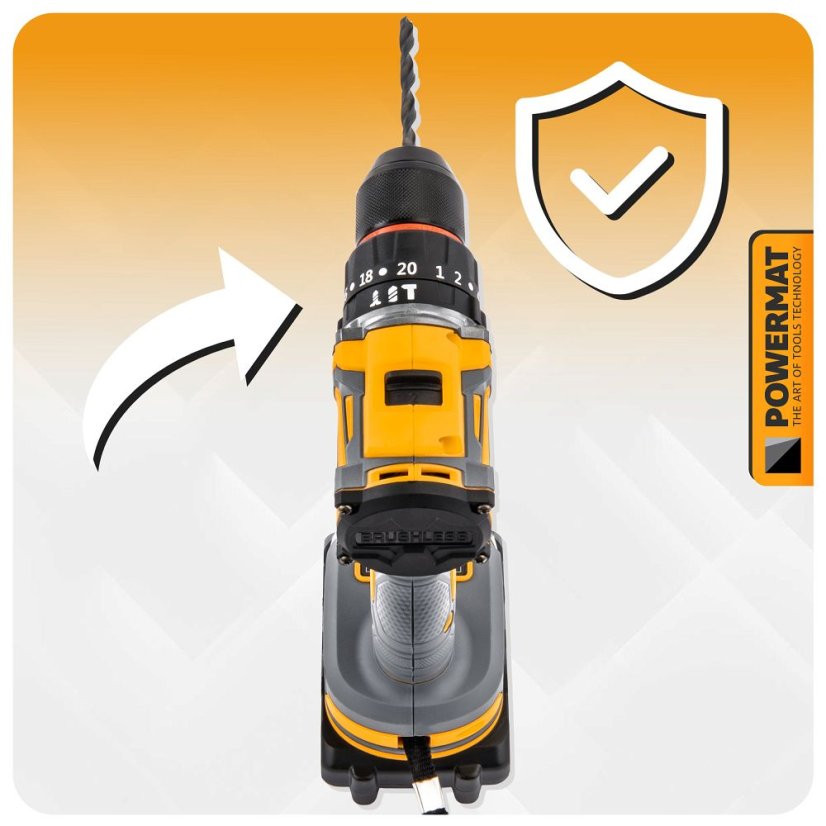 Винтоверт Powermat PM-WA-21V-2M - акумулаторен