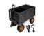 Gartenwagen auf aufblasbaren Rädern 220 l / 350 kg