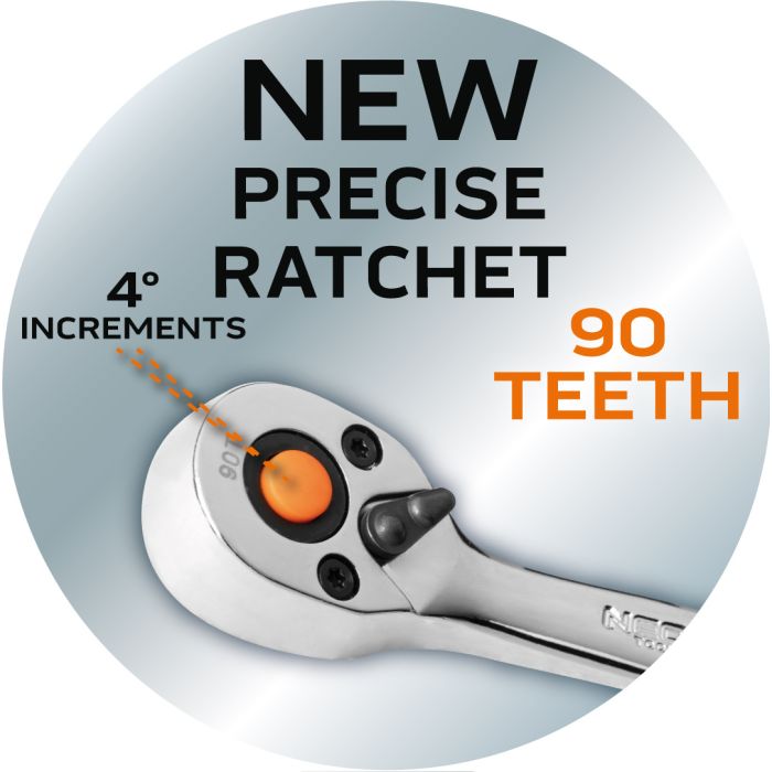 Chei cu cheie 1/4, set de 14 10-000 NEO