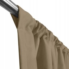 Tenda monocolore beige scuro per un padiglione da giardino 155 x 220 cm