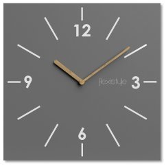 Wanduhr SCANDIC 30 cm - grau