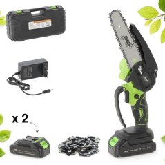 Akumulatorska motorna pila za grane - dvije baterije, punjač, torba