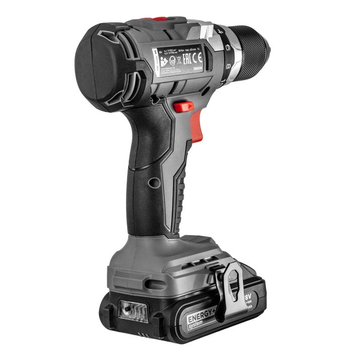 Aku vŕtačka Energy+ 18V 58G019-SET1 GRAPHITE