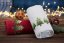 Pamut karácsonyi törölköző fehér fenyőfákkal