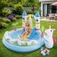 Detské vodné ihrisko Intex 56148NP - hrad s jednorožcom