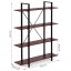 Loftový kovový regál – 4 police