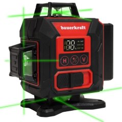 Nivel laser 4D cu rază verde și 16 linii
