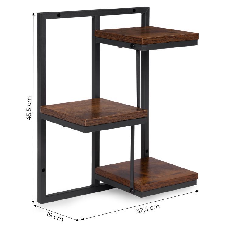 Závěsná police na květiny - 3 police