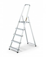 Hliníkový rebrík s 5 schodíkmi