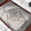 Szürke mandala mintás szőnyeg - Méret: Szélesség: 200 cm | Hossz: 290 cm