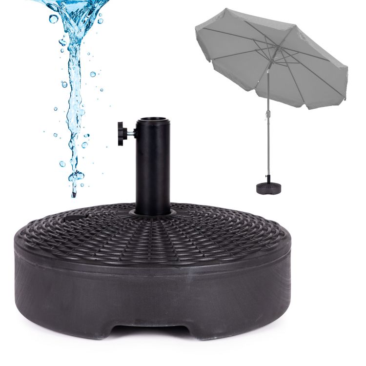 Стойка за чадър за слънце кръгла 22 кг