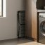 Sušilica rublja - 25 m2 površine za sušenje, 4 sklopiva krila, crna