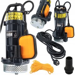 Pompă submersibilă cu flotor - 6000 l/h, deplasare 14 m