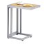 Beistelltisch mit WPC-Platte - 65,5 x 50 x 40 cm