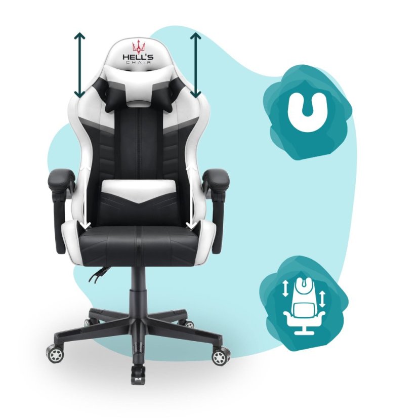 Gyermekjátszószék HC - 1004 fekete-fehér