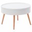 Moderní minimalistický stolek s úložným prostorem