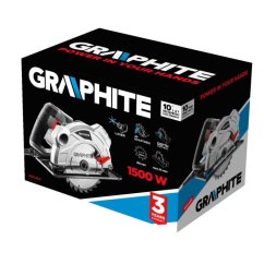 Kotoučová pila o výkonu 1500W, 58G492 GRAPHITE