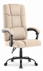 Ergonomska uredska stolica CABRO C505 do 150 kg bež boje