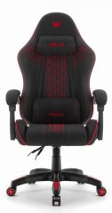 HC-1008 2.0 játékszék ergonomikus párnákkal - fekete és piros színben