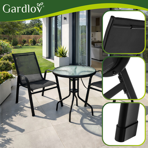 Zahradní nábytek na balkon - sada stůl + židle
