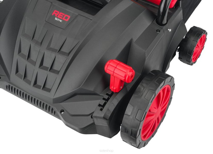 Elektrický prevzdušňovač a vertikutátor 3v1 2400W RED TECHNIC RTAEW0016