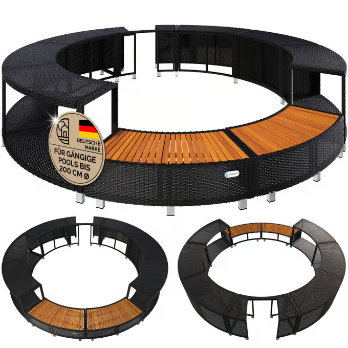 Okvir od poliratana za bazene i jacuzzi-e - 283 cm Okvir od poliratana za bazene i jacuzzi-e - 283 cm
