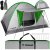 Turistický stan pre 4 osoby 200 x 200 x 110 cm - vodeodolný