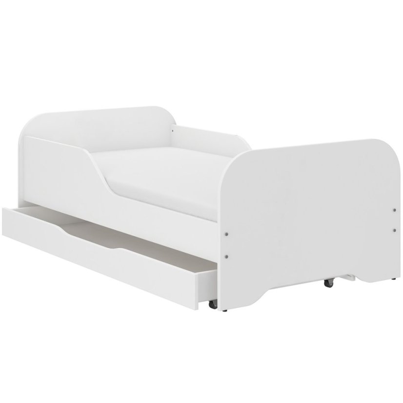 MIKI Gyerekágy 160 x 80 cm - fehér