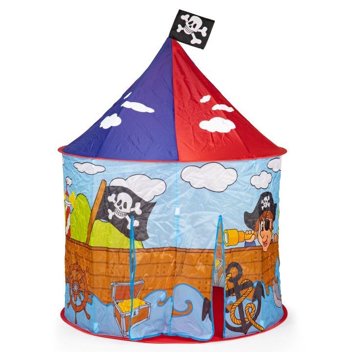 Tenda da gioco per bambini con design pirata