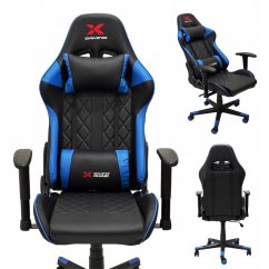 Xgaming Xcom2 játékszék - fekete és kék