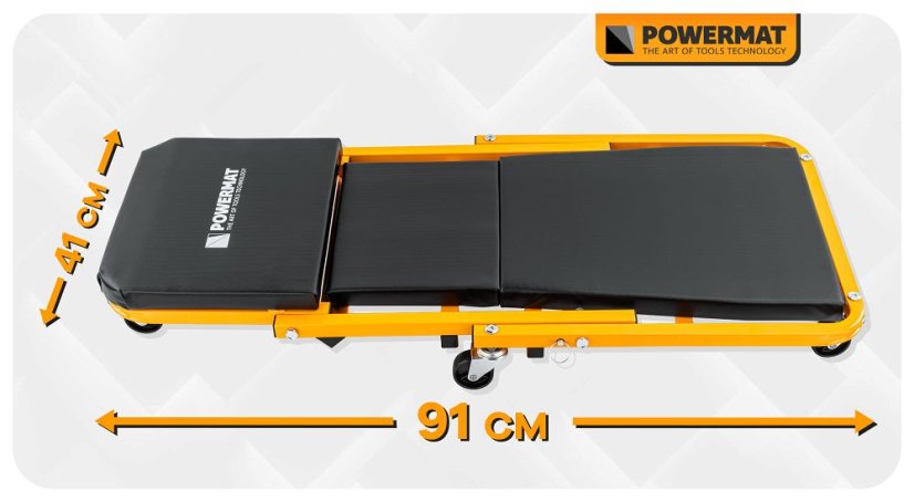 Ergonómikus műhelyfotel és szék 2in1 - 150 kg