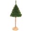 Bellissimo albero di Natale con tronco 190 cm