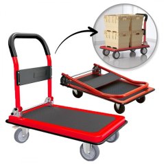 Cărucior metalic multifuncțional pliabil 88 x 58 cm