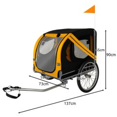 Cyklistický vozík pro velké psy do 40 kg