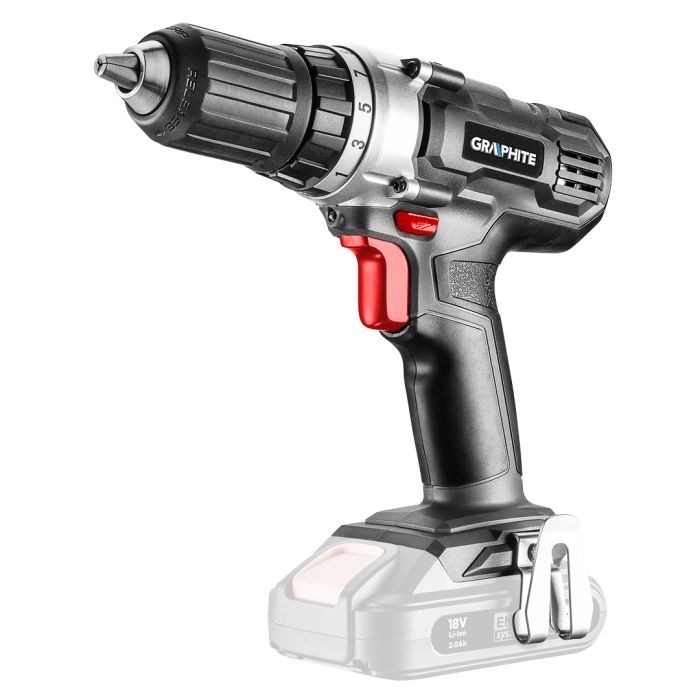 Акумулаторна отвертка Energy + 18V, Li-Ion, 58G006 GRAPHITE - КОМПЛЕКТ 2