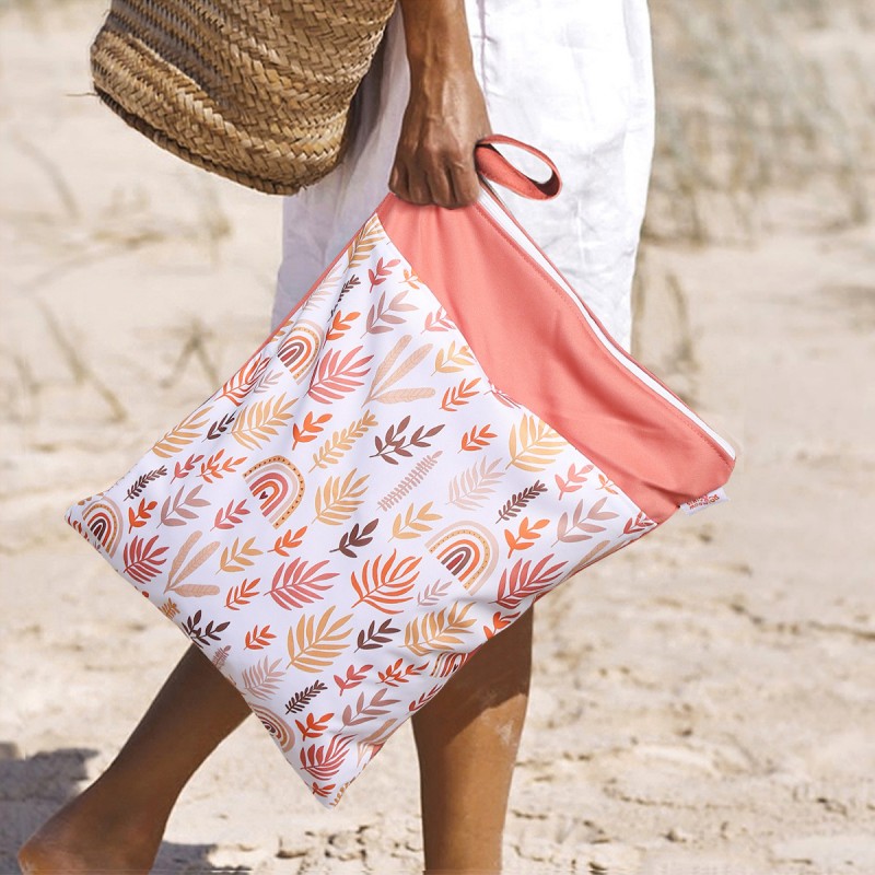 Nepremokavá taška do kočíka a škôlky 30x40 cm – vzor líška