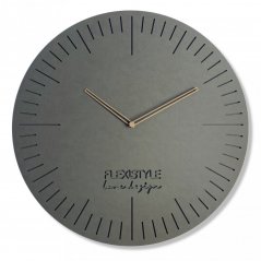 Elegantna ura za dnevno sobo NATURAL 50cm
