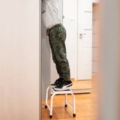Stahltreppe mit einer Tragfähigkeit von 150 kg