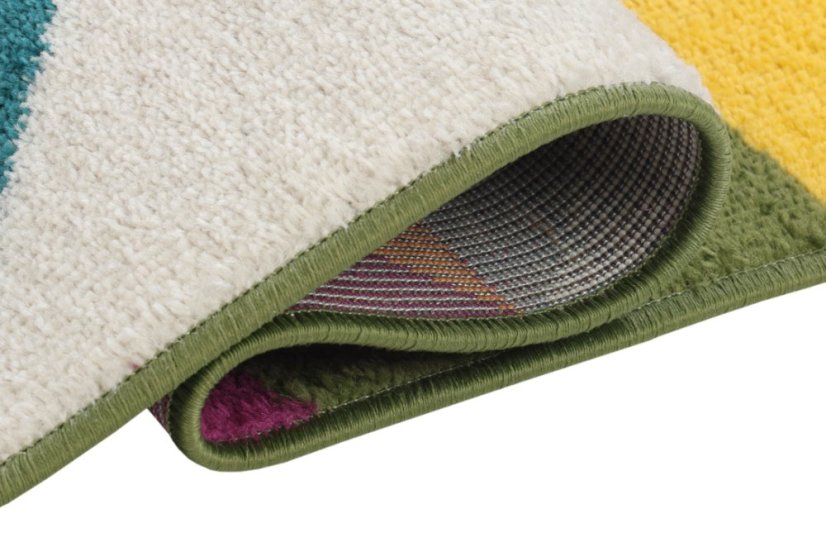 Dizajnový koberec s farebným vzorom Salsa