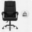 Ergonomska uredska stolica CABRO C505 do 150 kg crna