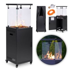 Plynový sálavý ohrievač 13 kW so skleneným ohniskom